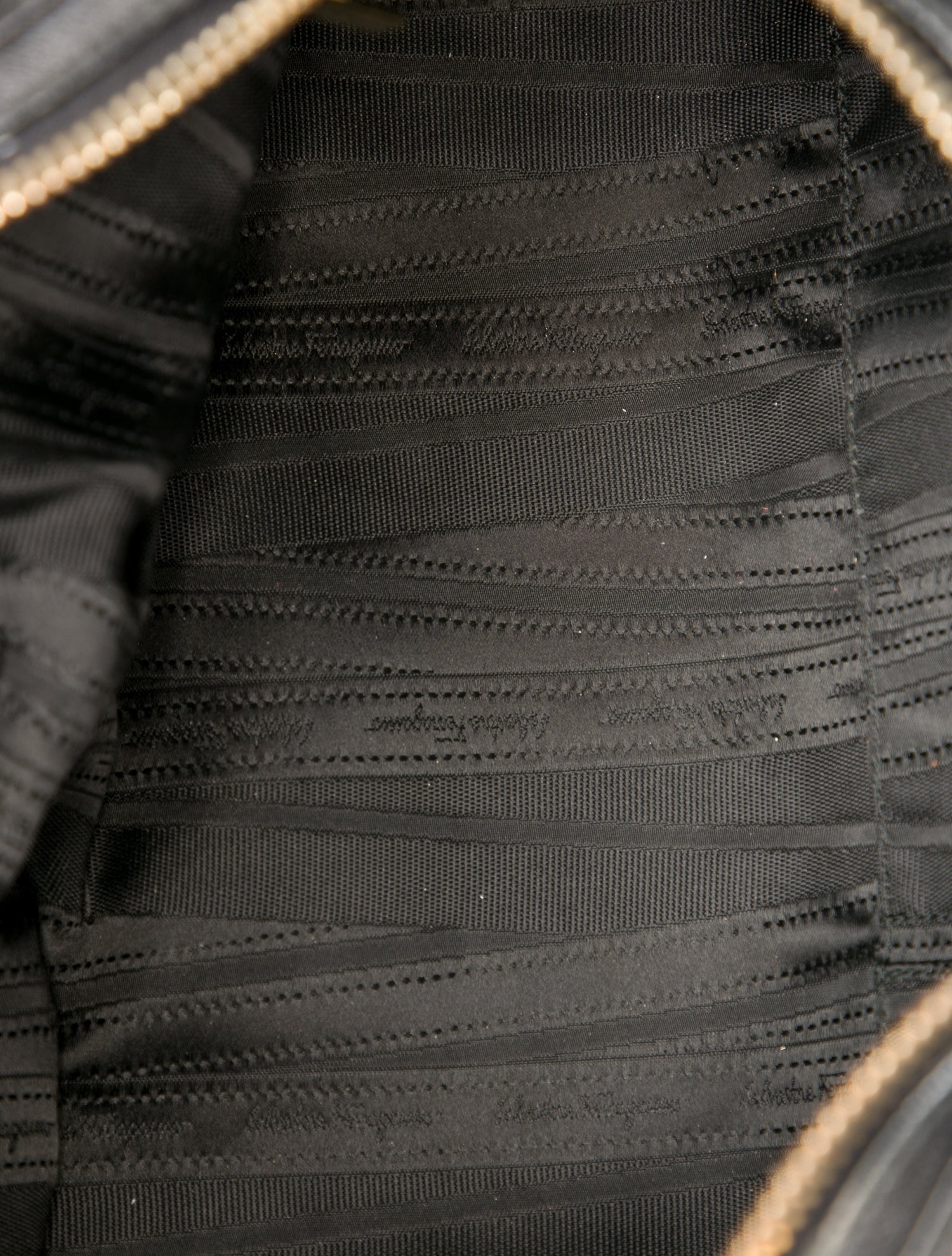 Salvatore Ferragamo Leather Top Handle Bag